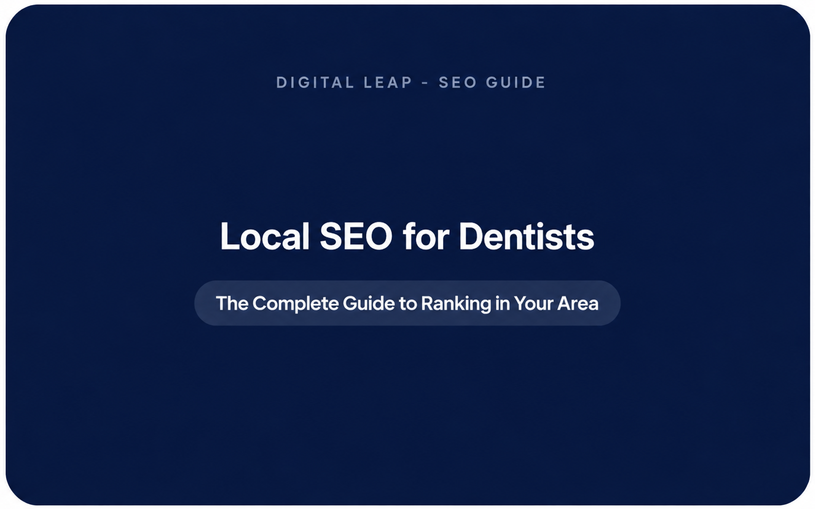 Local SEO for Dentists