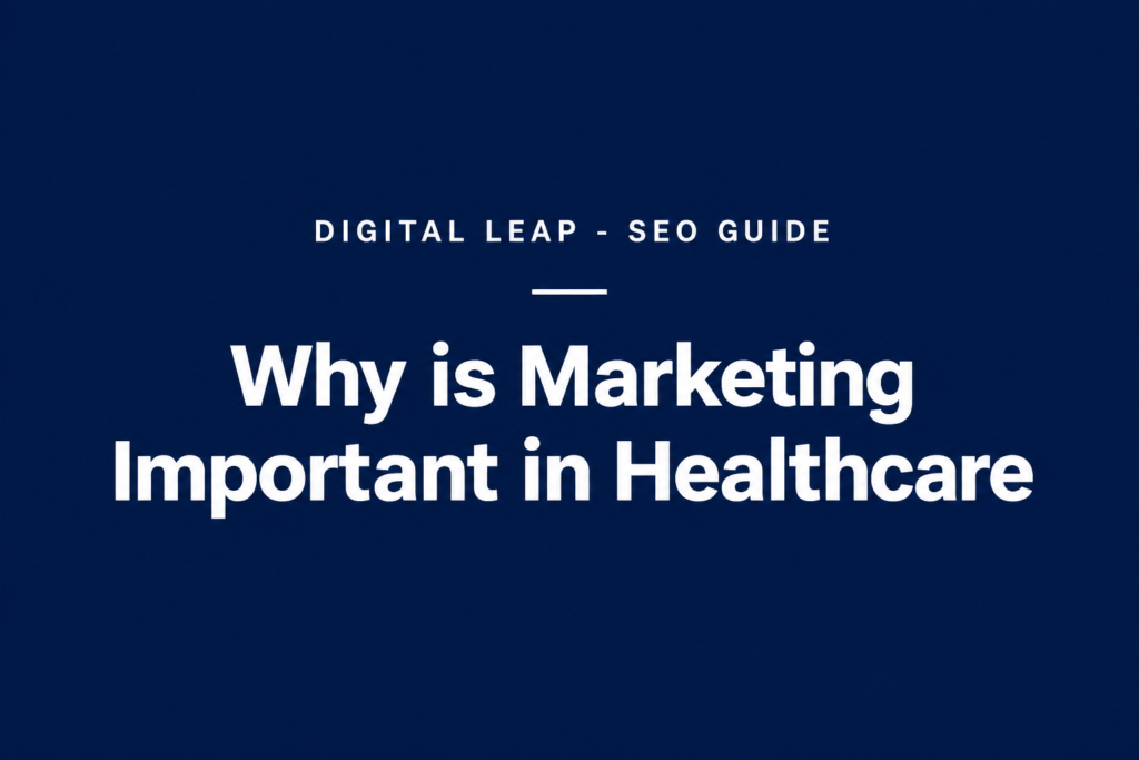 Why is marketing important in healthcare
