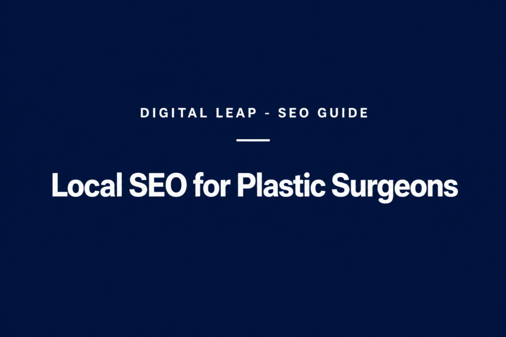 local seo for plastic surgeons